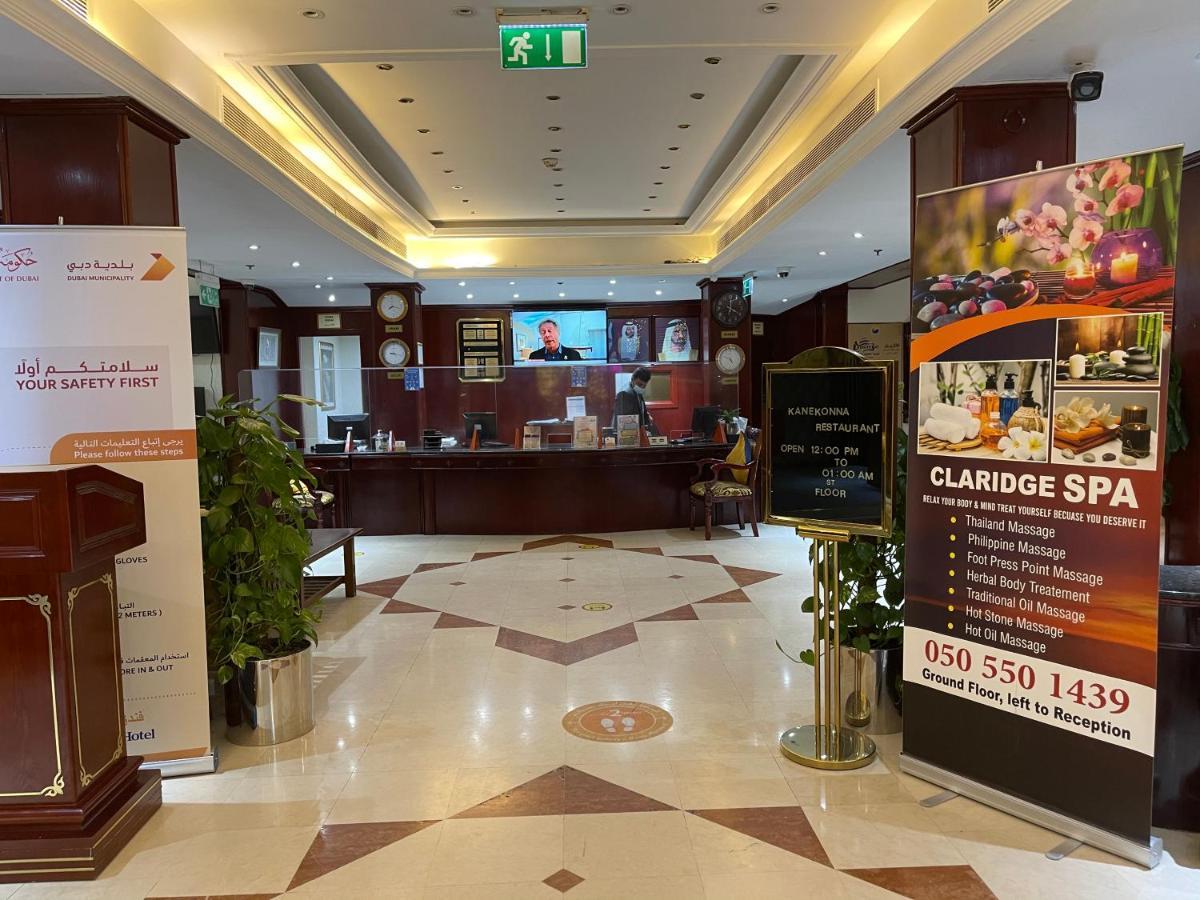Claridge Hotel Dubai Exterior foto